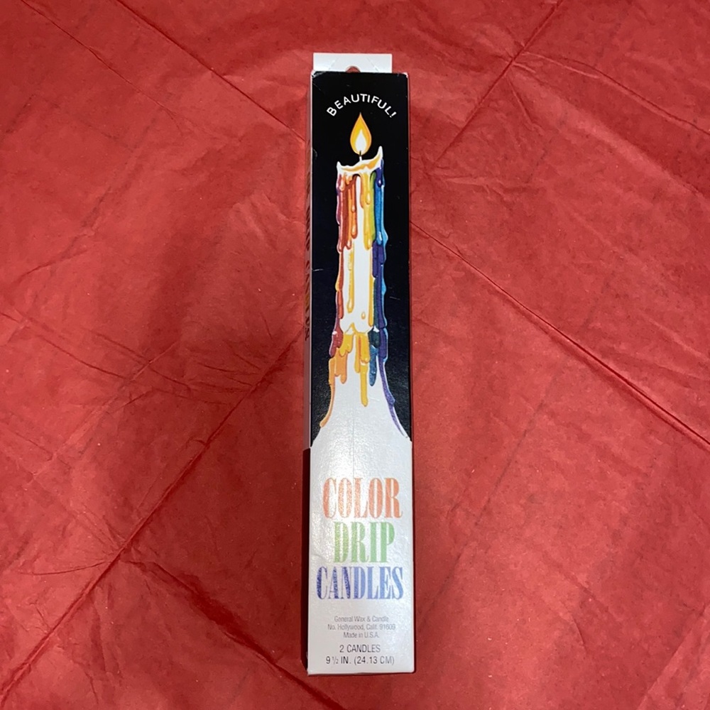 Color Drip Candles 🕯🌈 - Picture 4 of 5